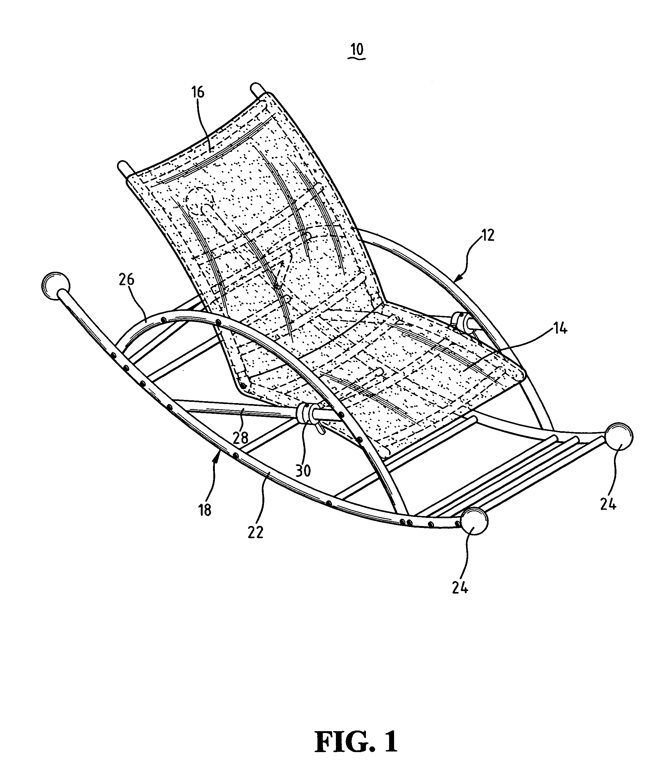 Posture-adjustable rocking chair
