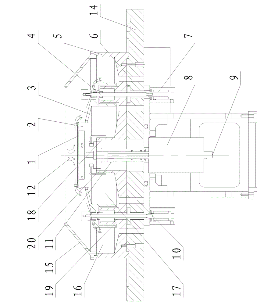 Chemical liquid recovery device