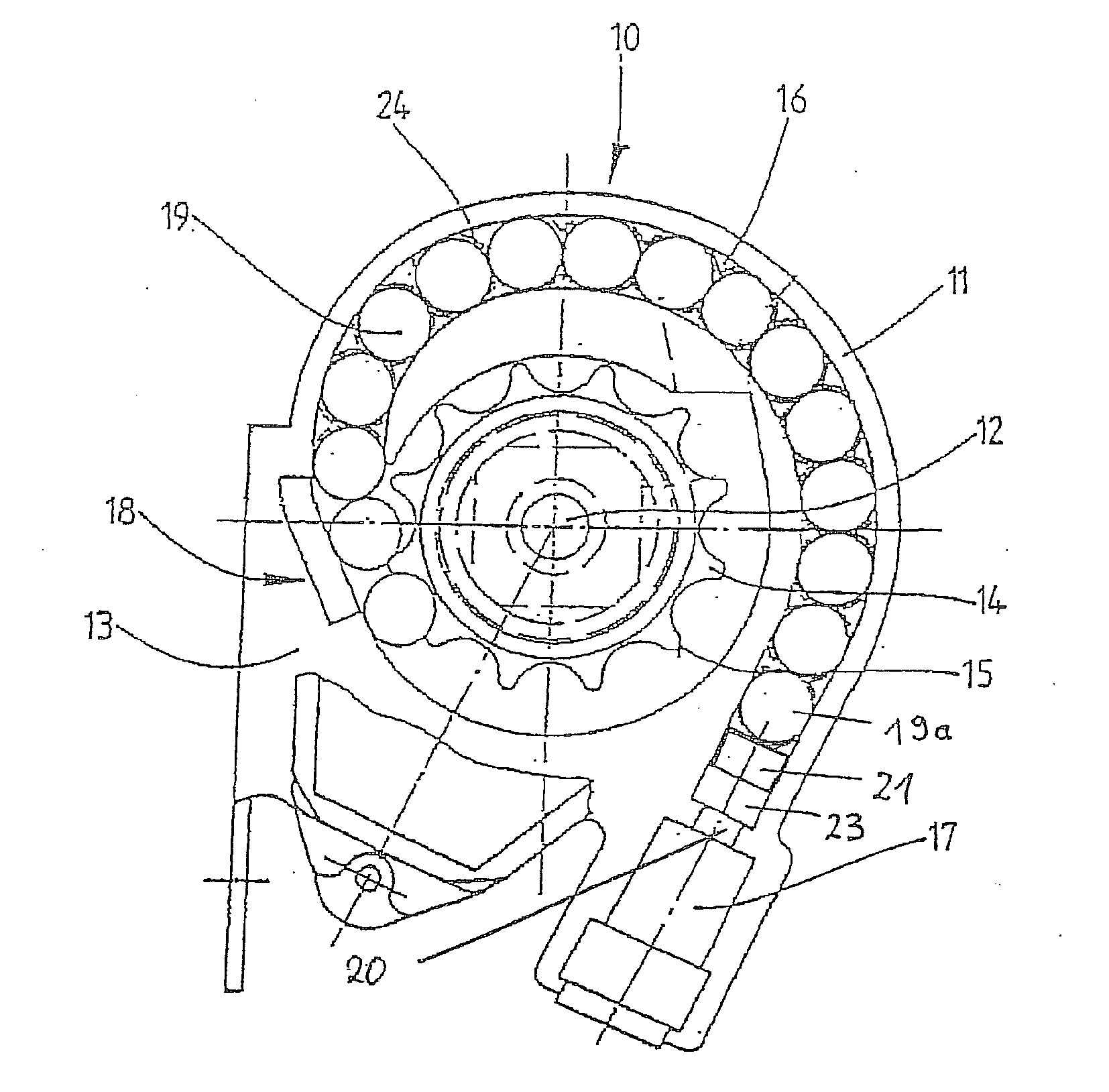 Pretensioning Device for a Safety Belt