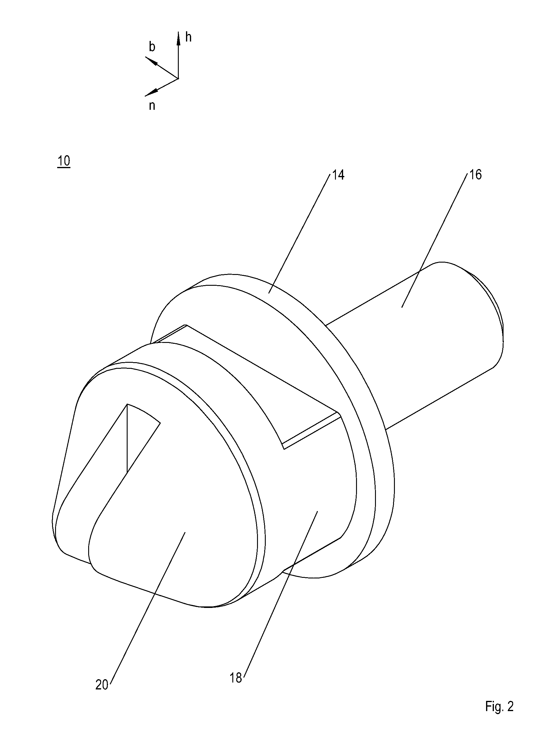 Attachment arrangement, a connecting device, and also a method