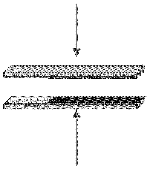 Method for preparing bonded product by single-sided gluing