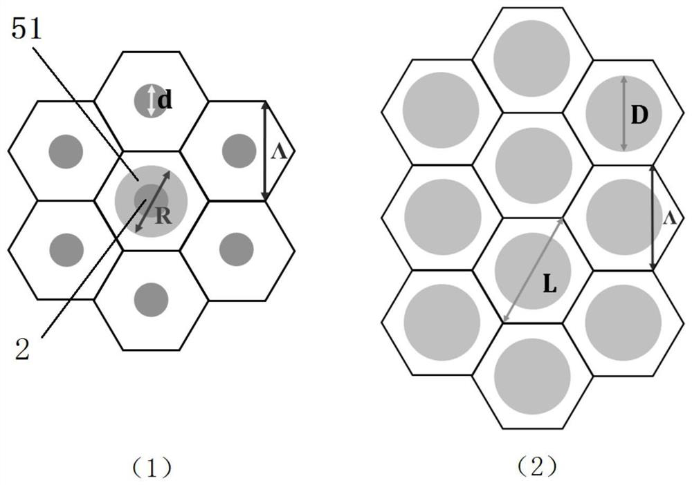 Stress-induced high birefringence ultra-large mode field photonic crystal fiber