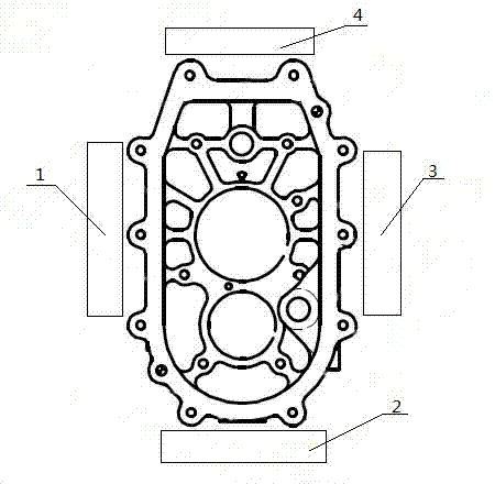 Automobile gearbox shell body pressure casting technology