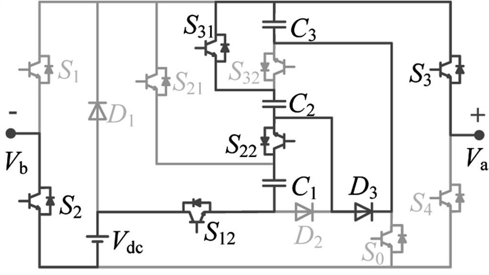 Extended multilevel boost inverter topology and modulation method