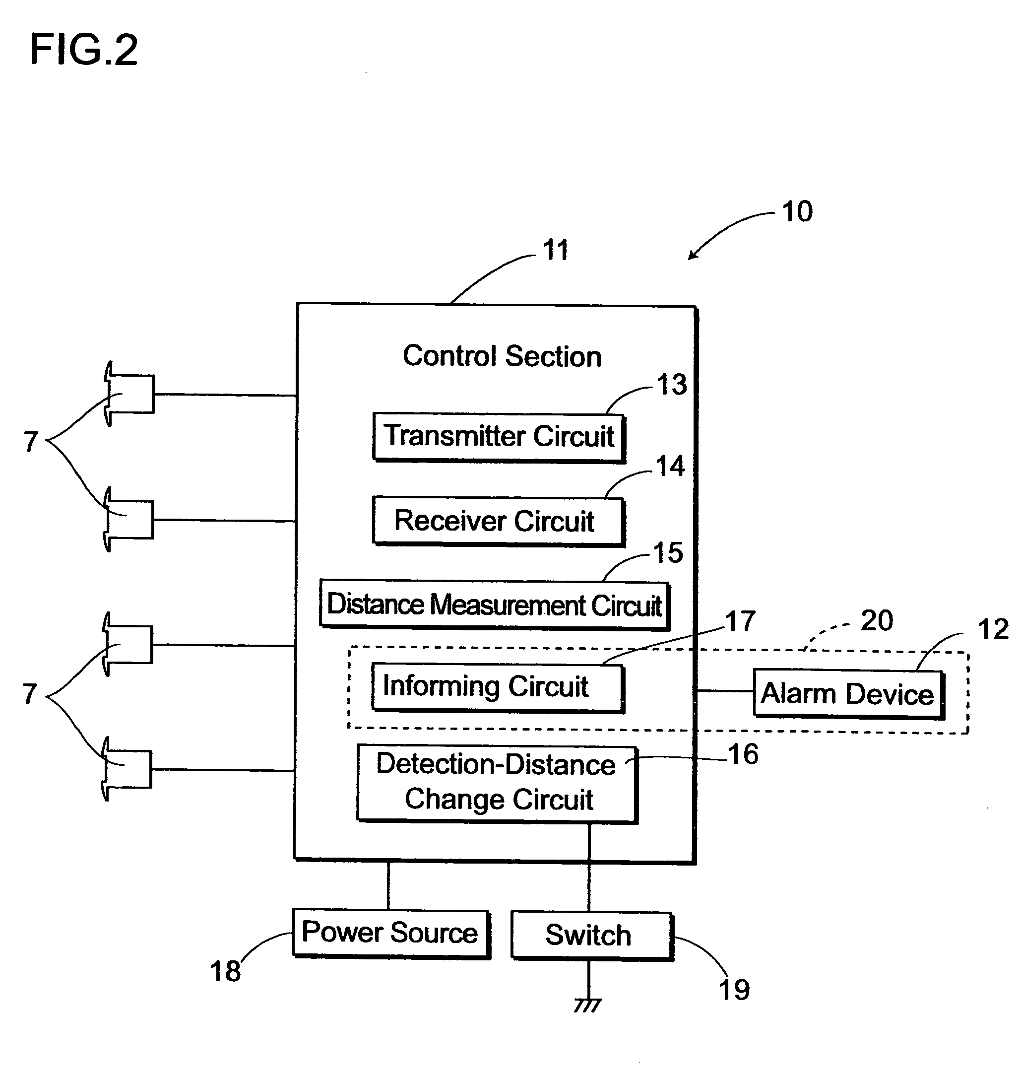 Obstacle detection apparatus