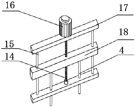 Perforating device for outer wall insulation board