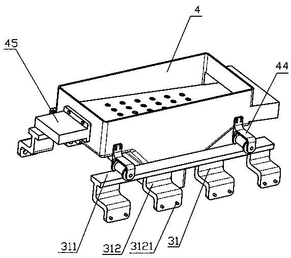 Energy-saving and environment-friendly screening device for constructional engineering construction building material gravel