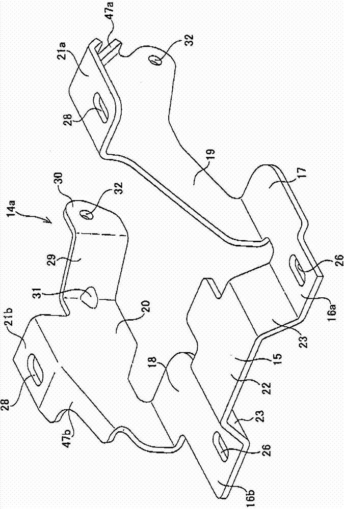 Support bracket, its manufacturing method, and electric power steering apparatus using the same