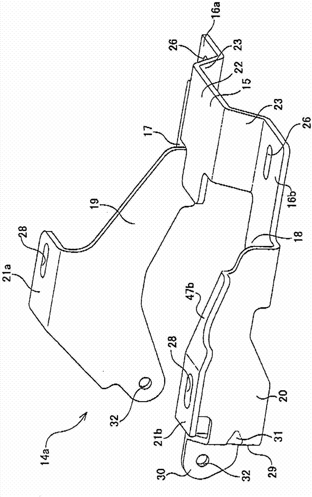 Support bracket, its manufacturing method, and electric power steering apparatus using the same