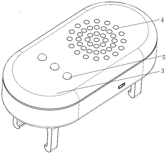 Bicycle falling-to-ground water immersion alarm device