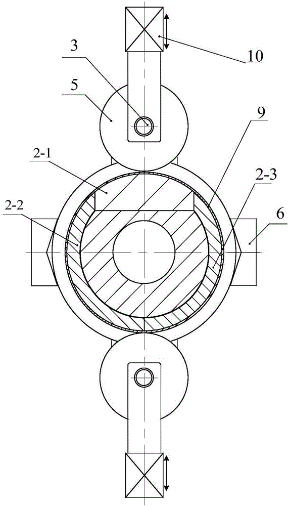 Large-diameter corrugated pipe vibration forming device and method