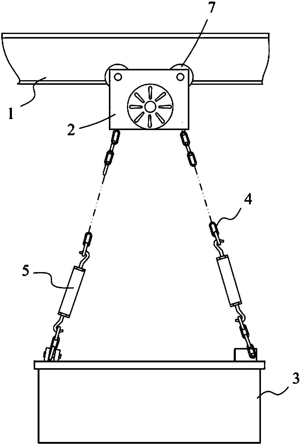 Electromagnetic iron removal device