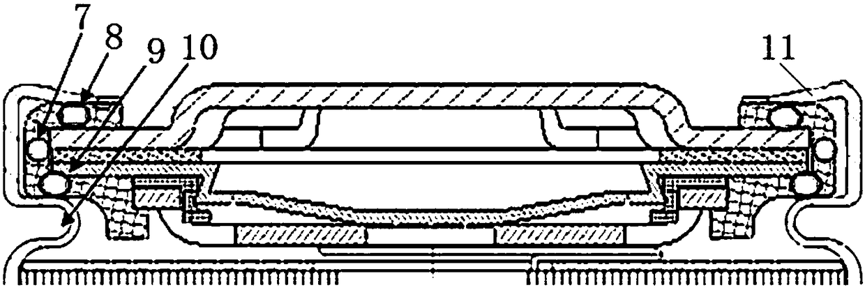 Method for measuring sealing performance of seal of cylindrical lithium ion battery