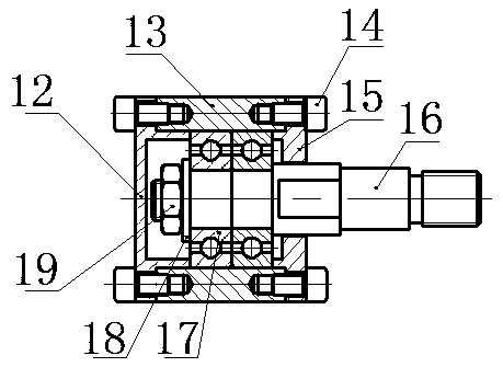 Sanding device for shaft neck of semi-shaft oil seal and sanding technology thereof