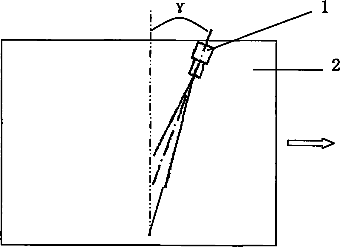 Method for removing scale and dirt from surface of steel plate
