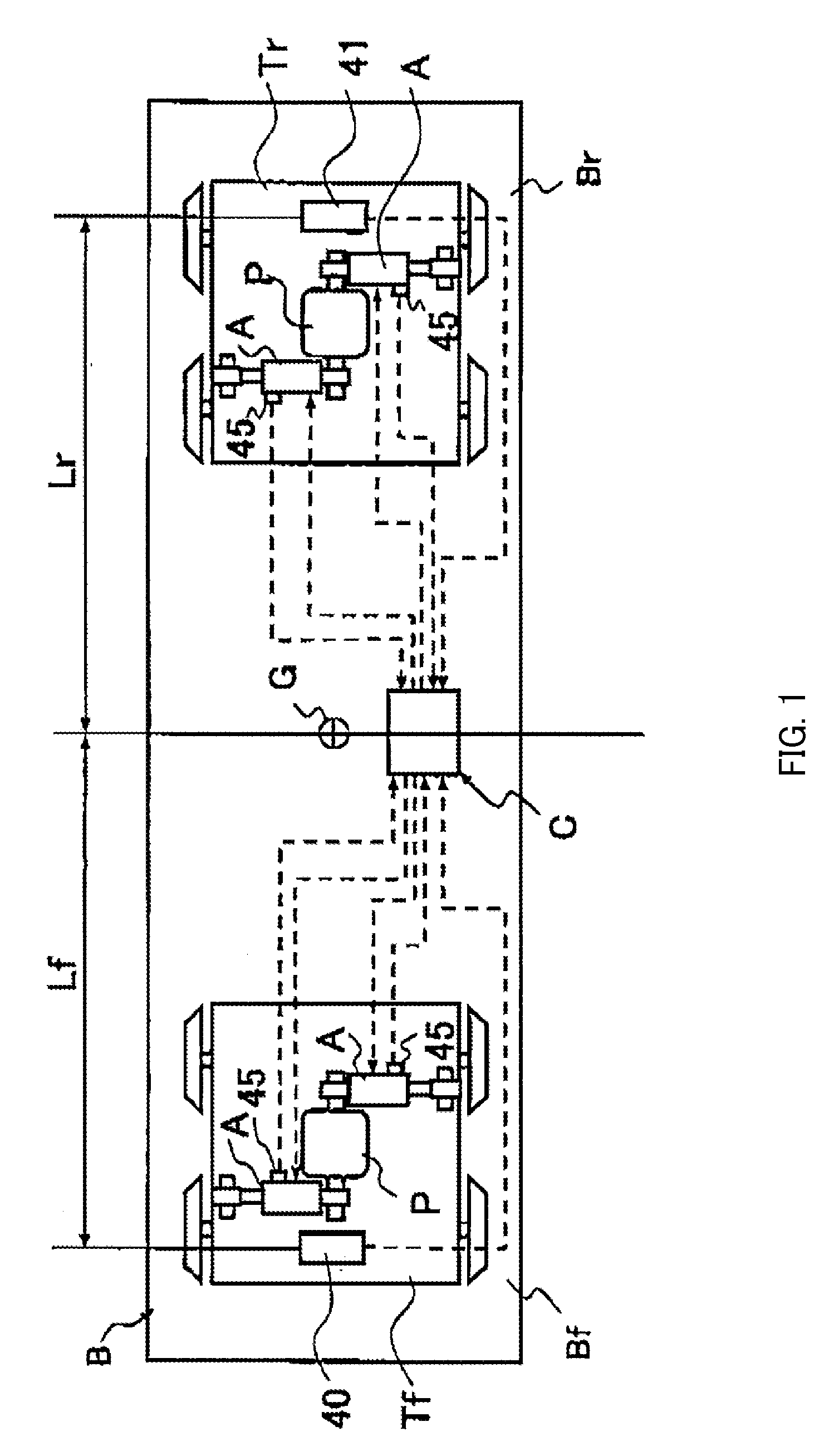 Vibration damping device for railway vehicle