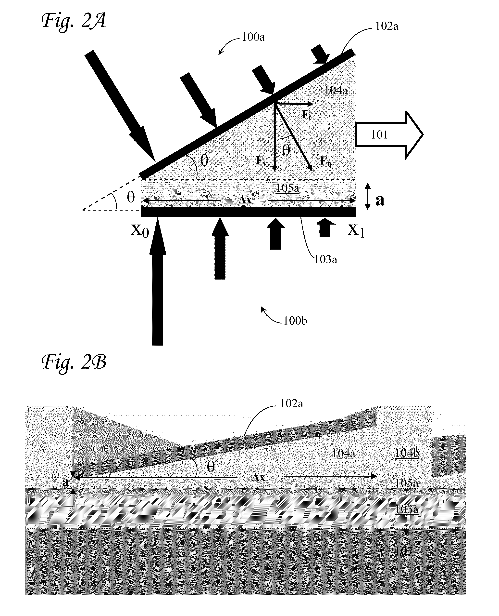 Switchable article and device to generate a lateral or transverse Casimir force for propulsion, guidance and maneuvering of a space vehicle