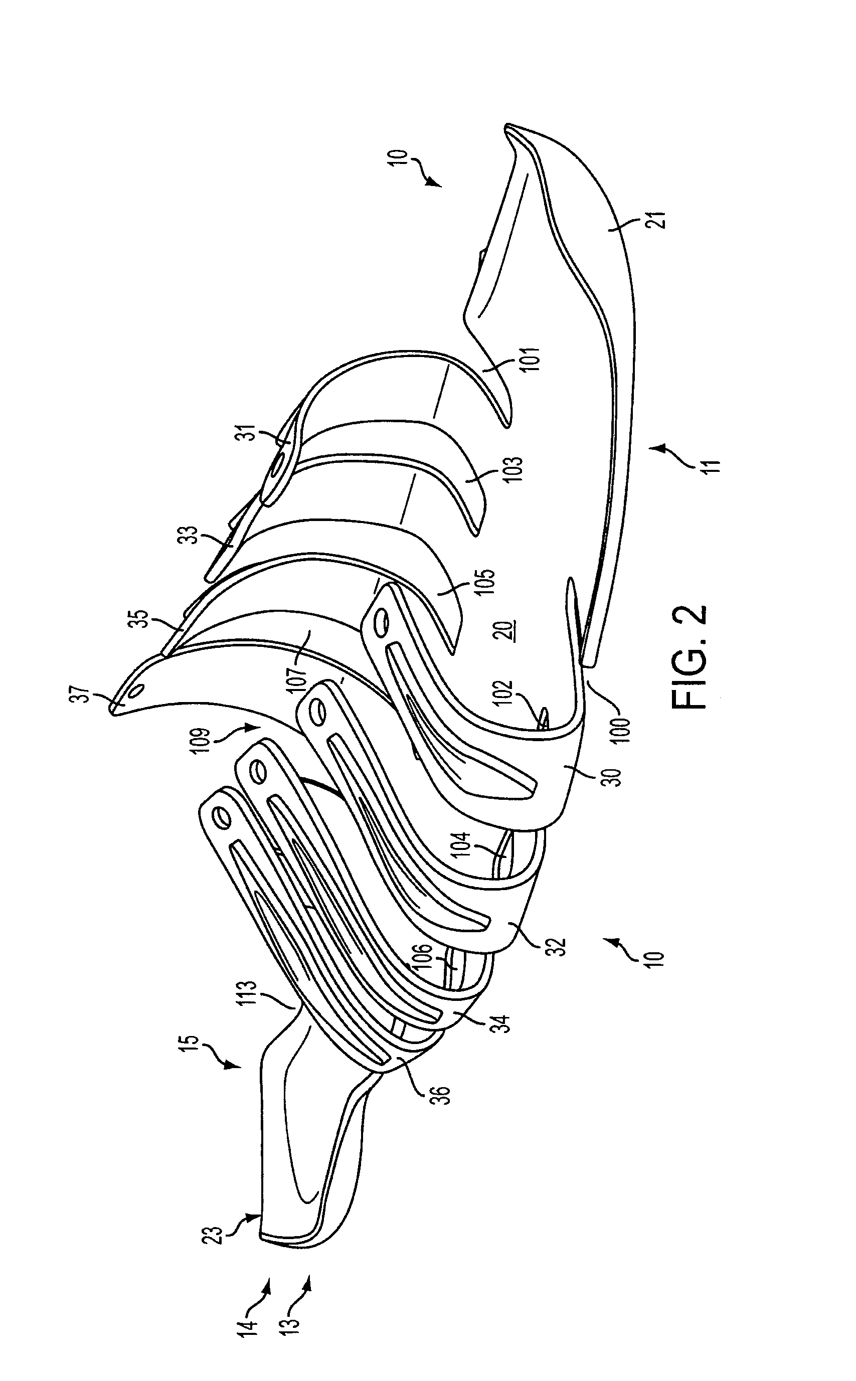 Footwear with a Foot Stabilizer