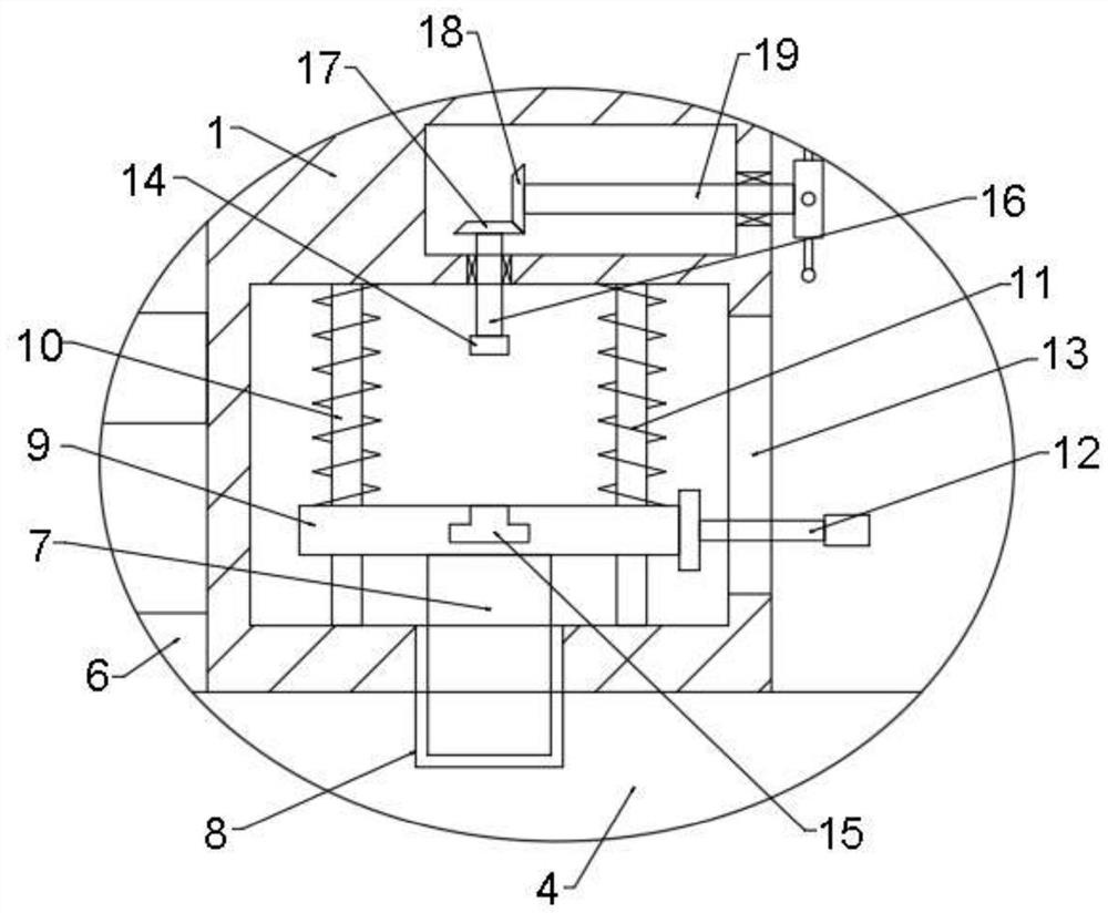 Overheating protection device for protecting automatic instrument