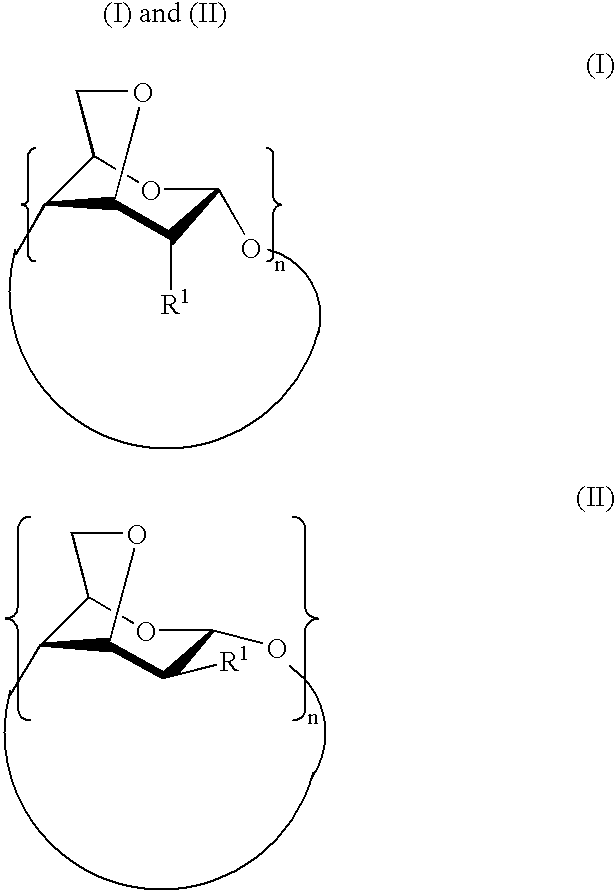 Per-(3,6-anhydro)cyclodextrins derivatives, preparation and use thereof for separating ions