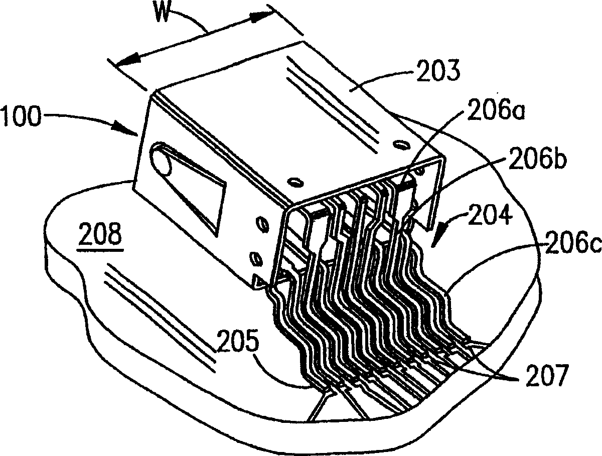 Impedance-tuned connector