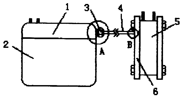 Gas connecting structure of double fuel cell sets