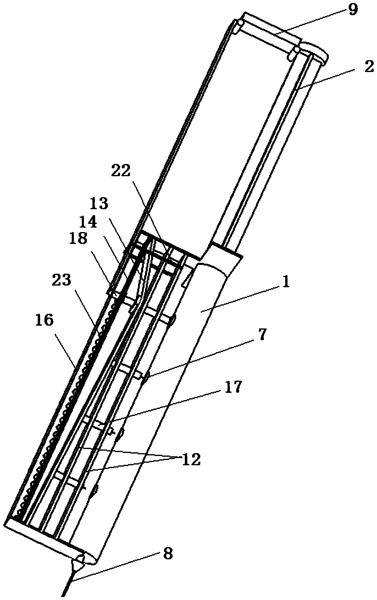 Disposable syringe for continuous repeated quantitative injection