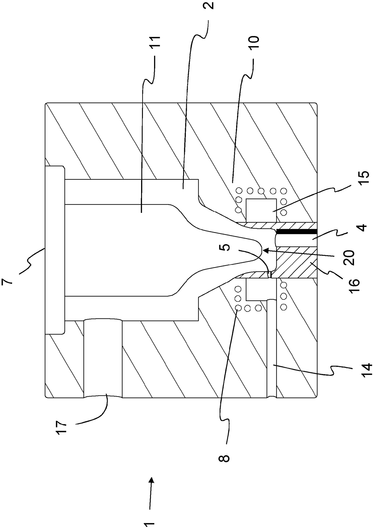 Method for operating air-jet spinning machine with cooling arrangement.