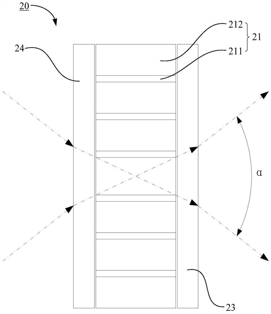 Backlight module assembly, liquid crystal display and automobile