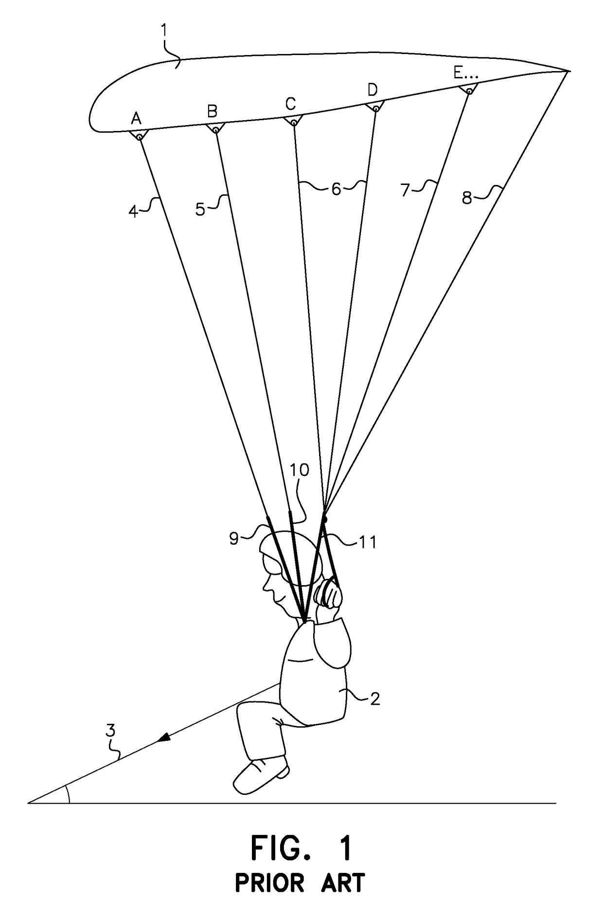 Glide modulator system and method for a ram air parachute