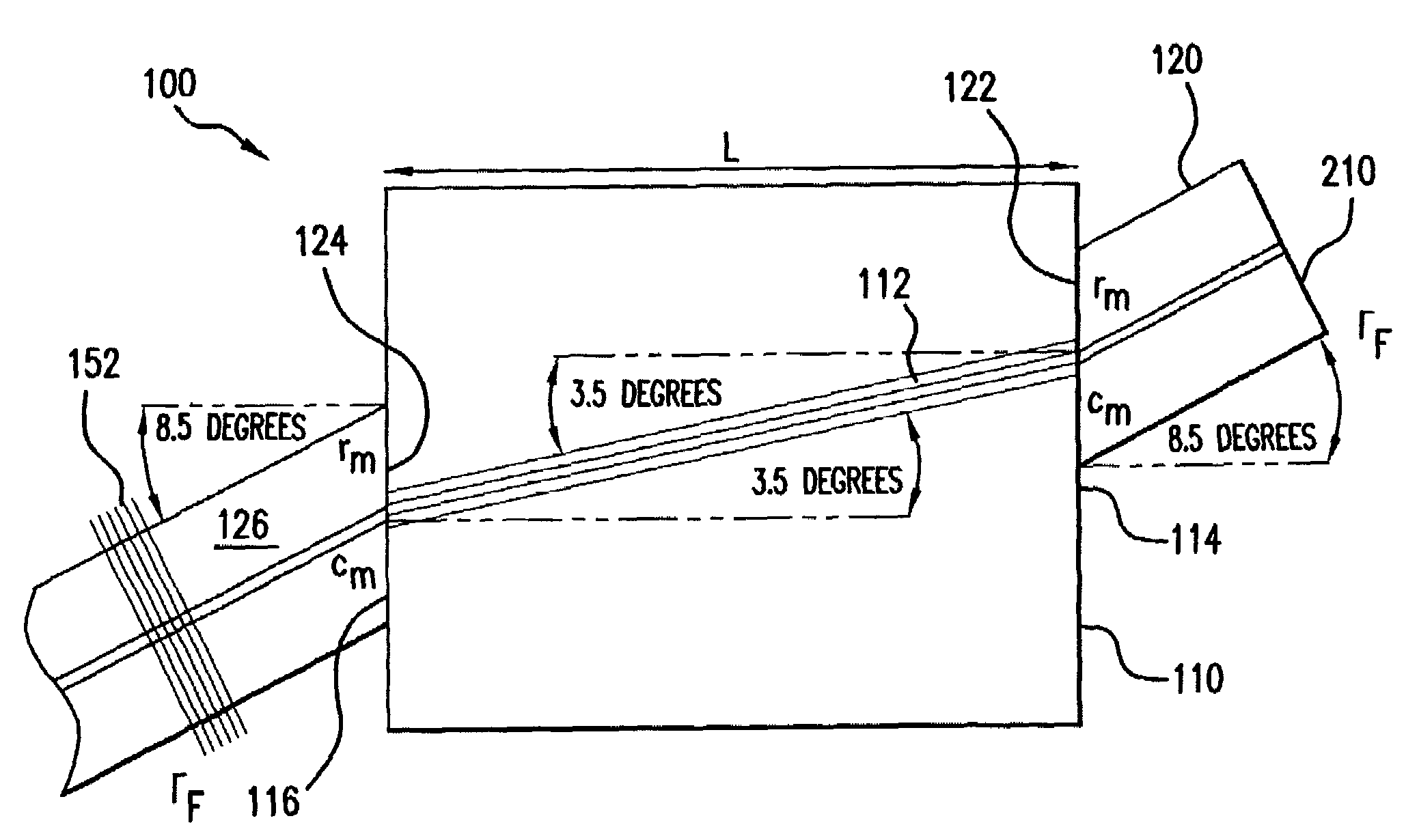 Large modal volume semiconductor laser system with spatial mode filter