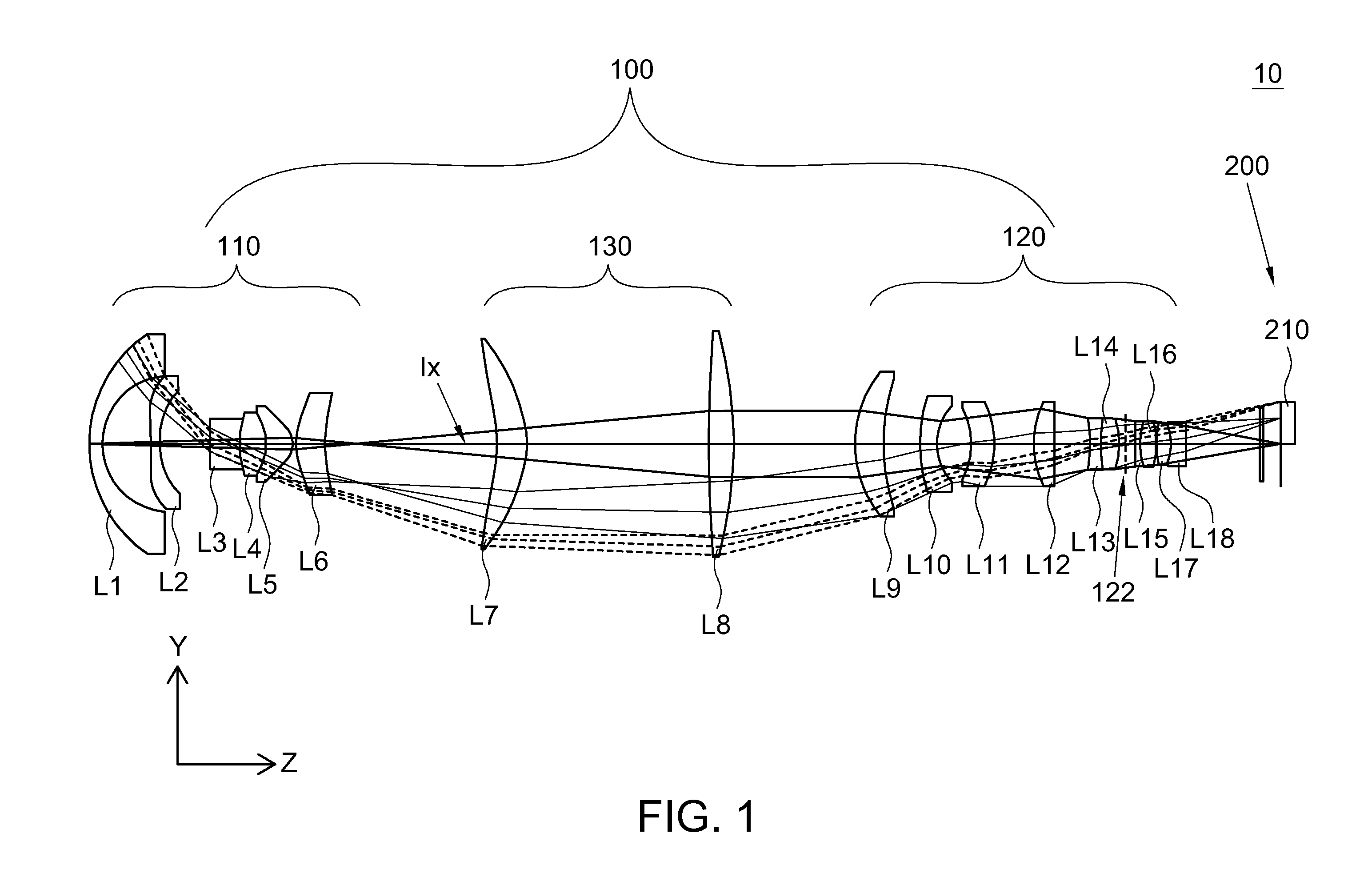 Projecting lens and projecting apparatus using the same