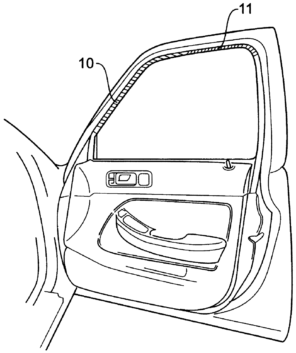Safety device for automobile power window system