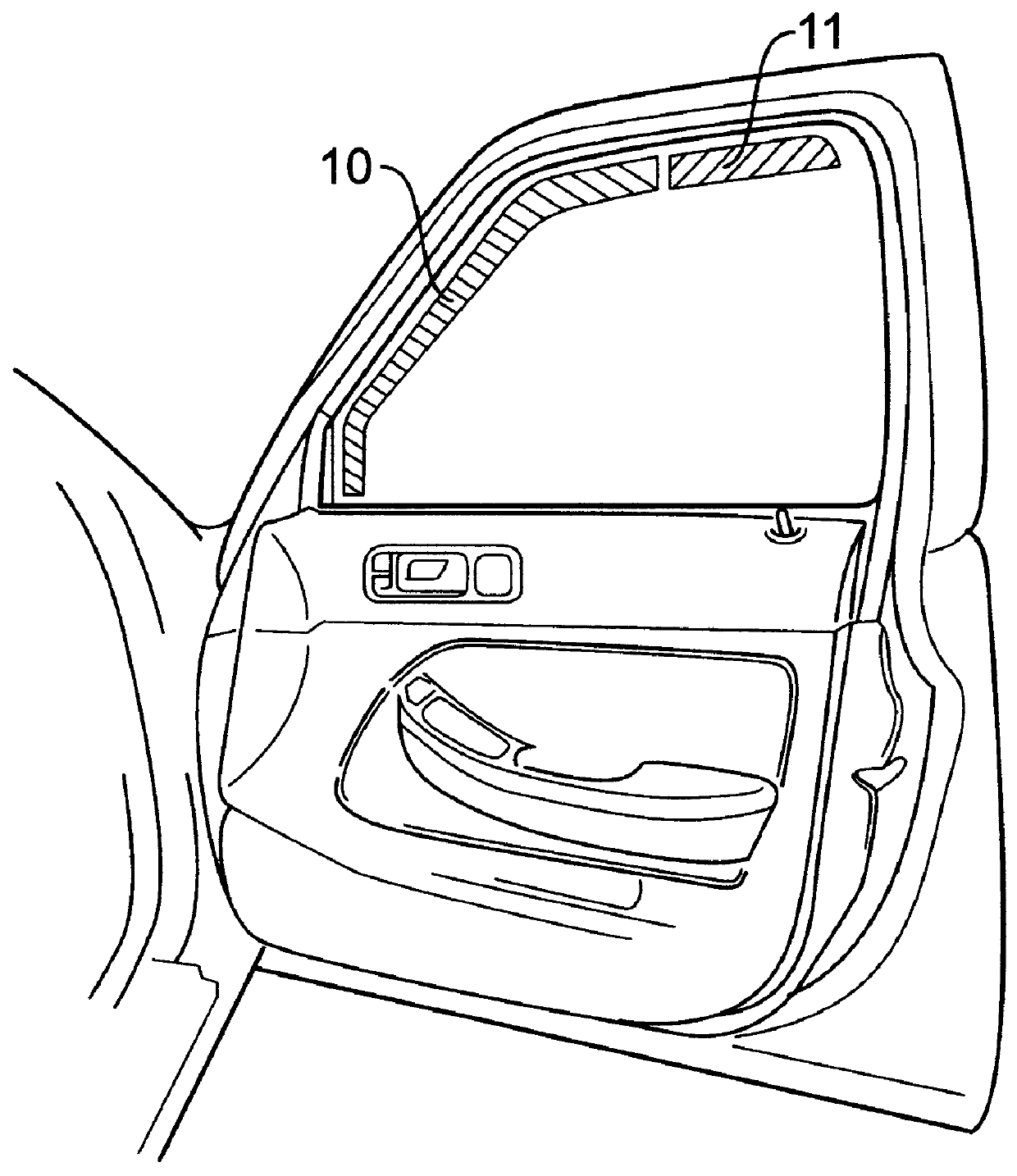 Safety device for automobile power window system