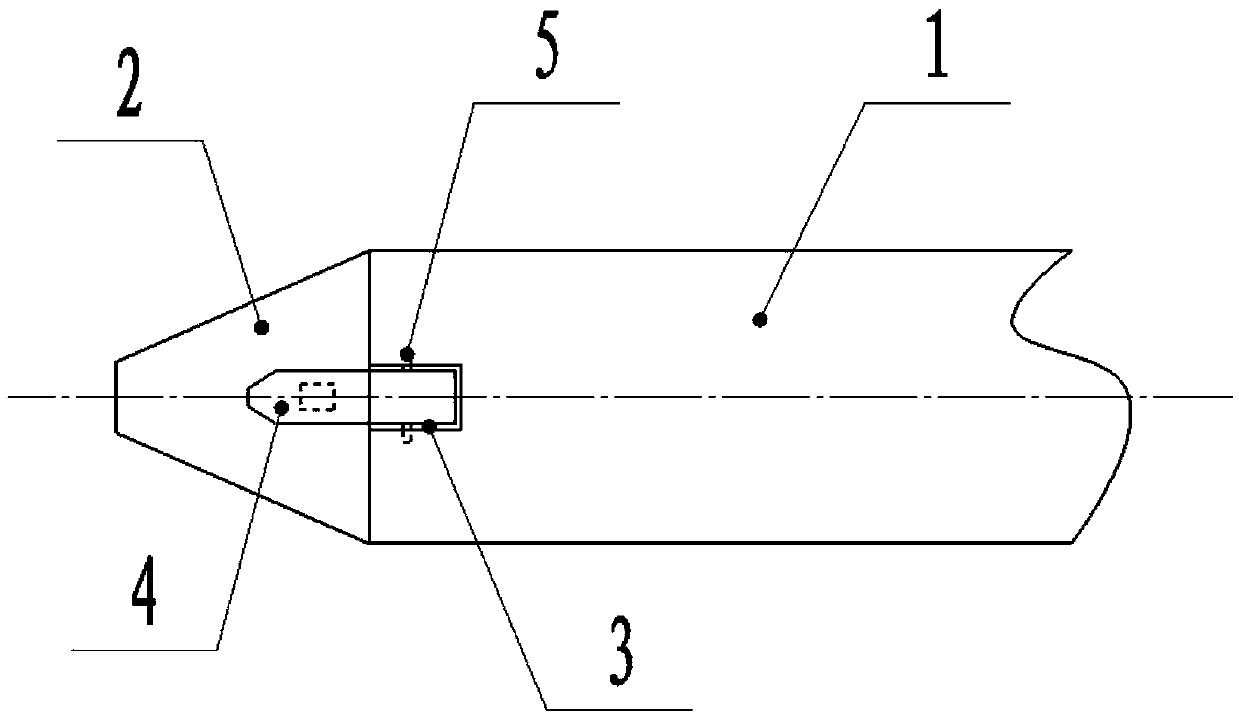 Preparation method for anchorage reaming bit