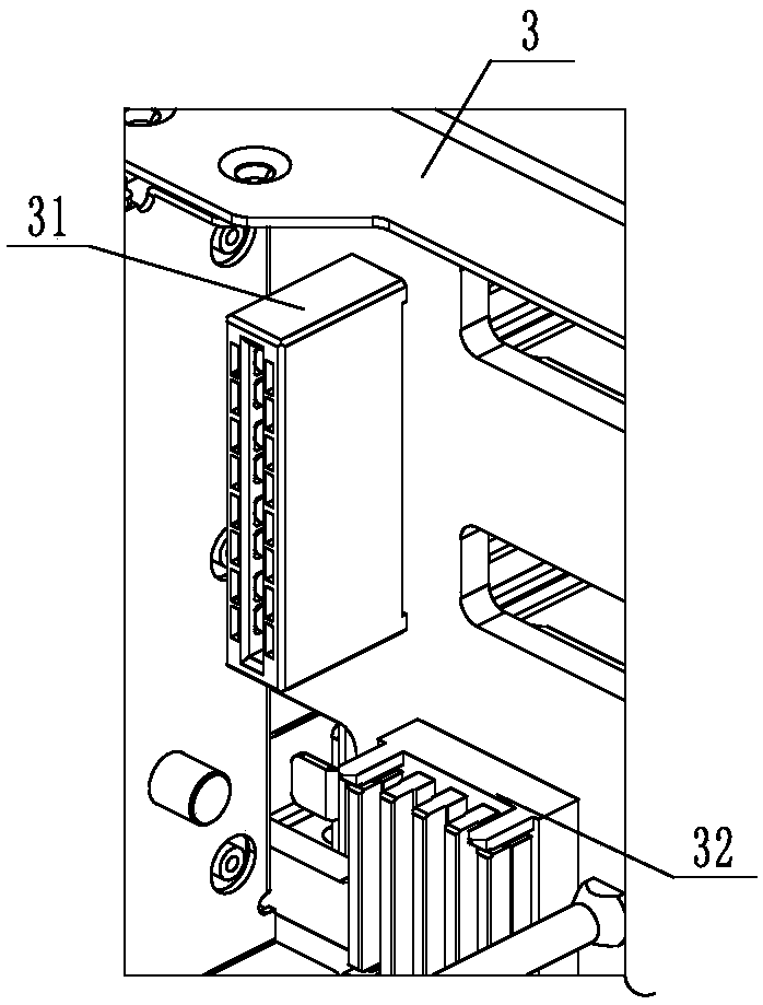 Adapter plate device capable of being mounted in floating way through automatic positioning