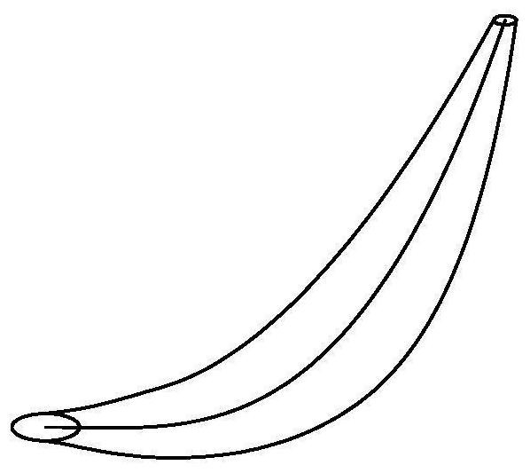 Framework forming axial flow turbine blade design method