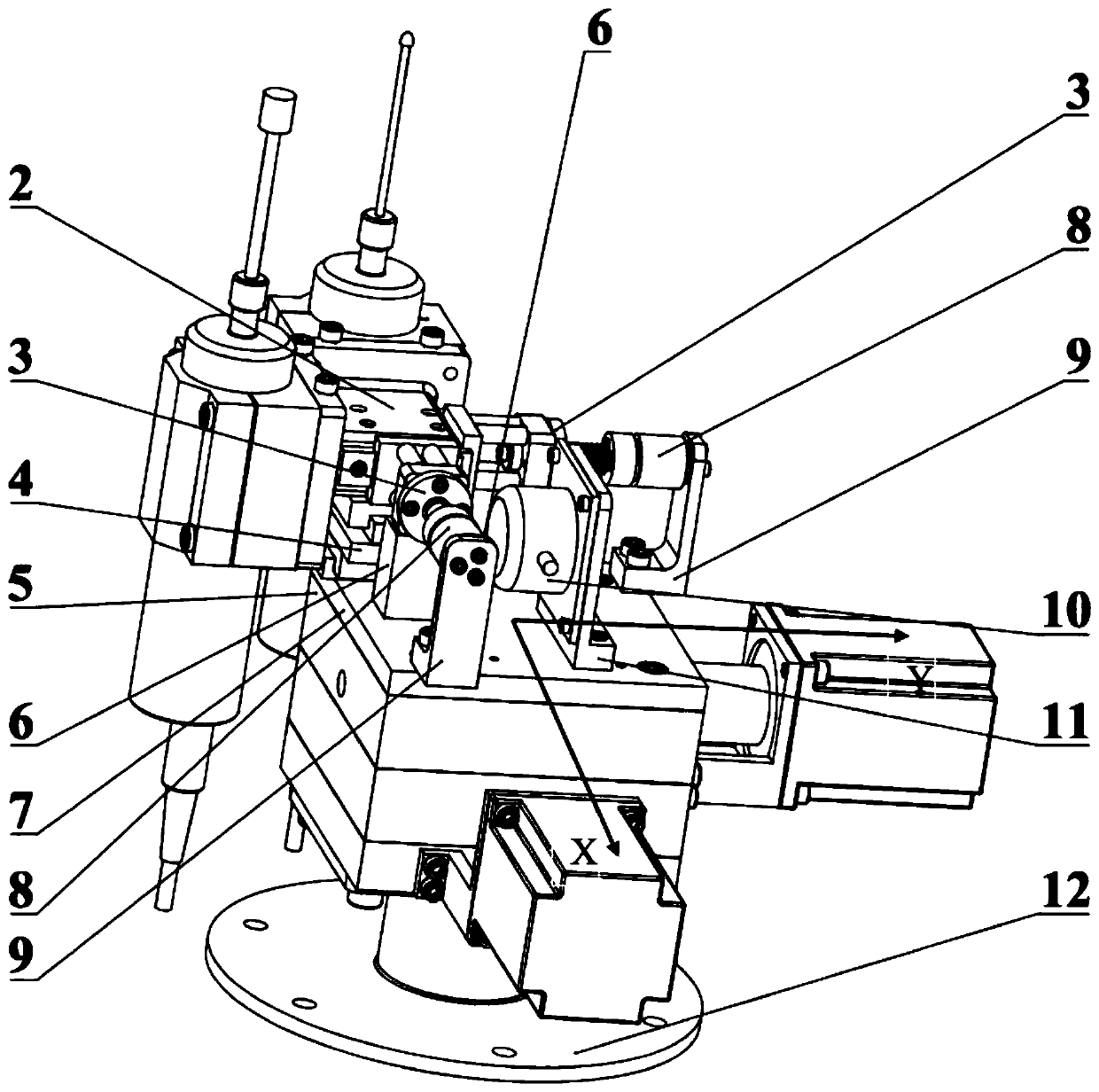 An anti-overload intelligent force-controlled grinding and polishing device and grinding and polishing robot