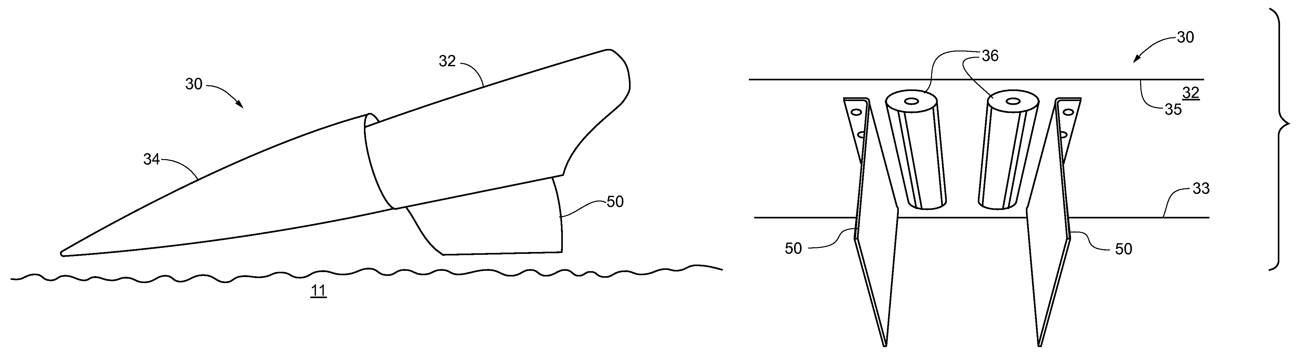 Methods and apparatus for guiding harvest residue