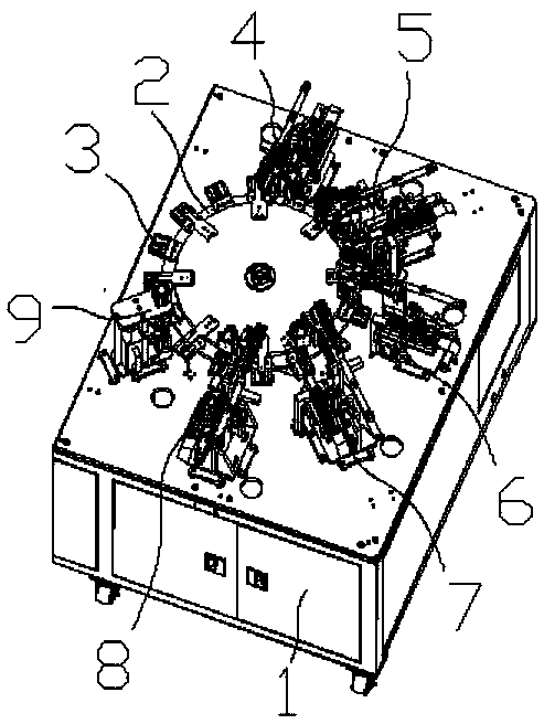 Interface chip assembling mechanism of electronic product