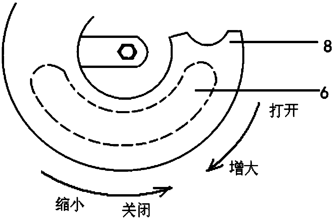 Single-cylinder spiral airflow engine