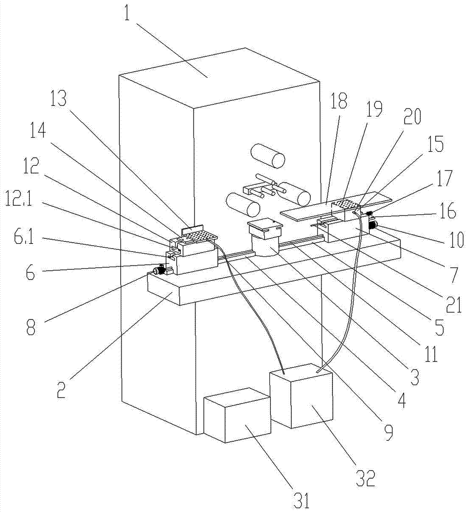 Clamping tool for crystal cutting