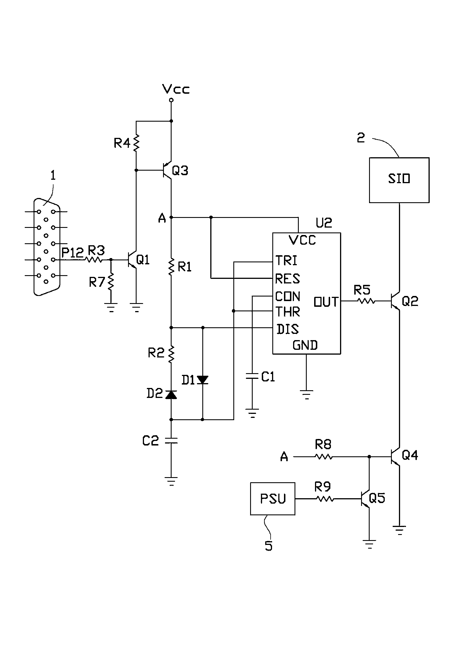 Starting-up control circuit