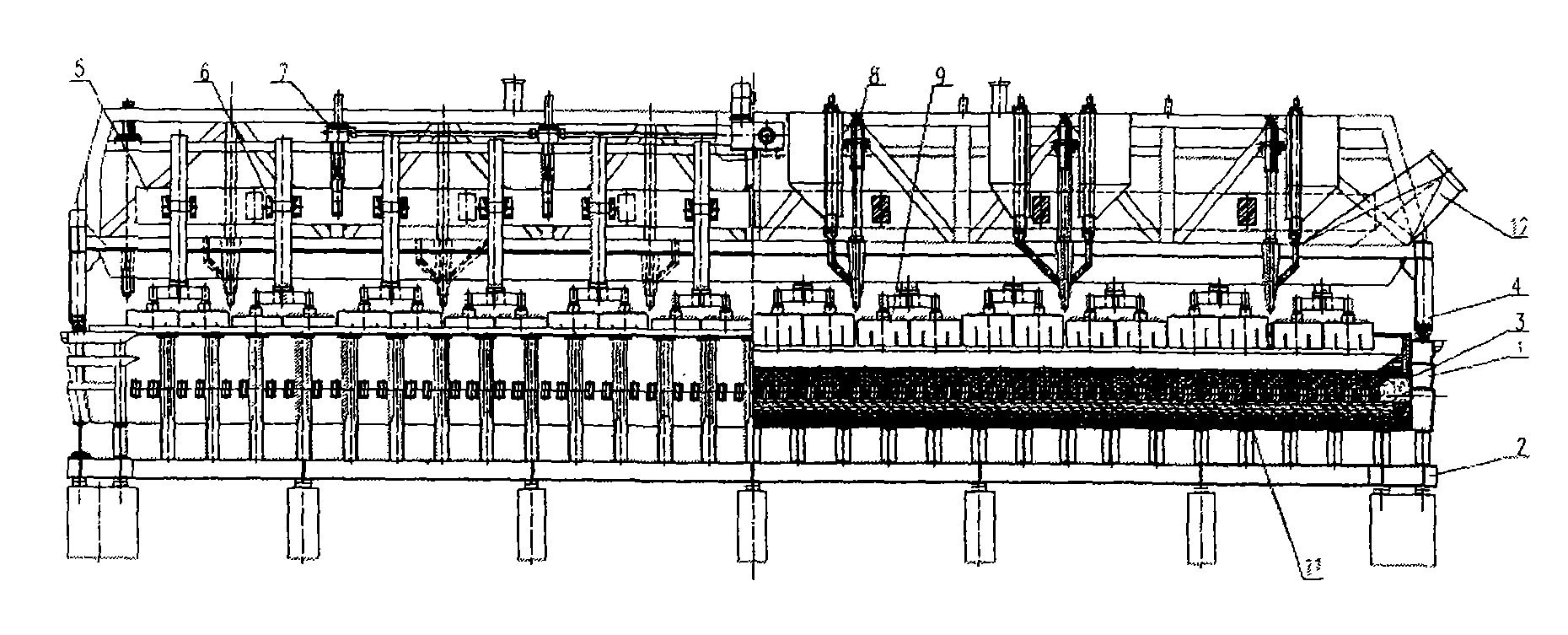 400kA energy-saving and emission-reducing pre-baked aluminum cell