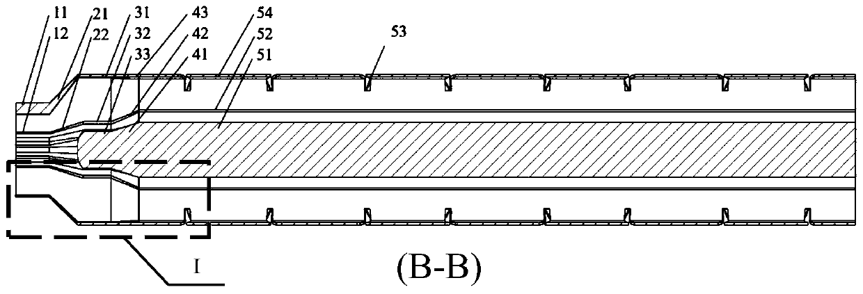 Relativistic magnetron output structure with omnidirectional radiation capability