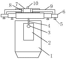 Vehicle-mounted telescopic pesticide sprayer