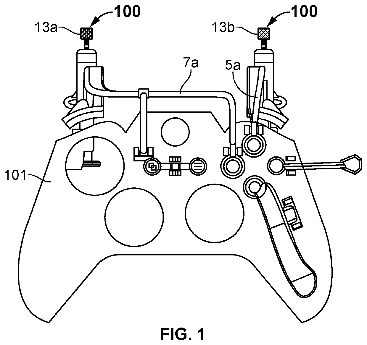 Clicker mechanism for a video game controller