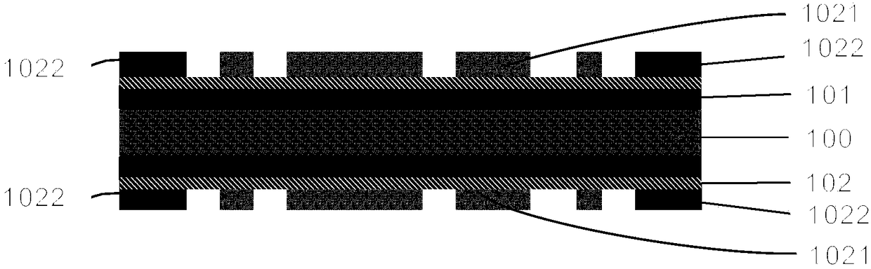 Method for making double-sided wire-buried printed circuit board by using imageable dielectric material