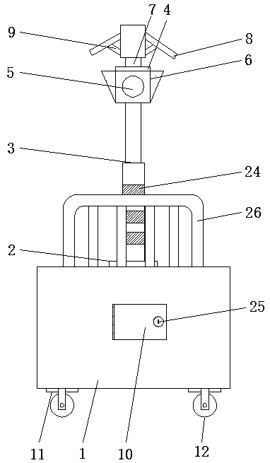 Emergency traffic light used for intelligent traffic