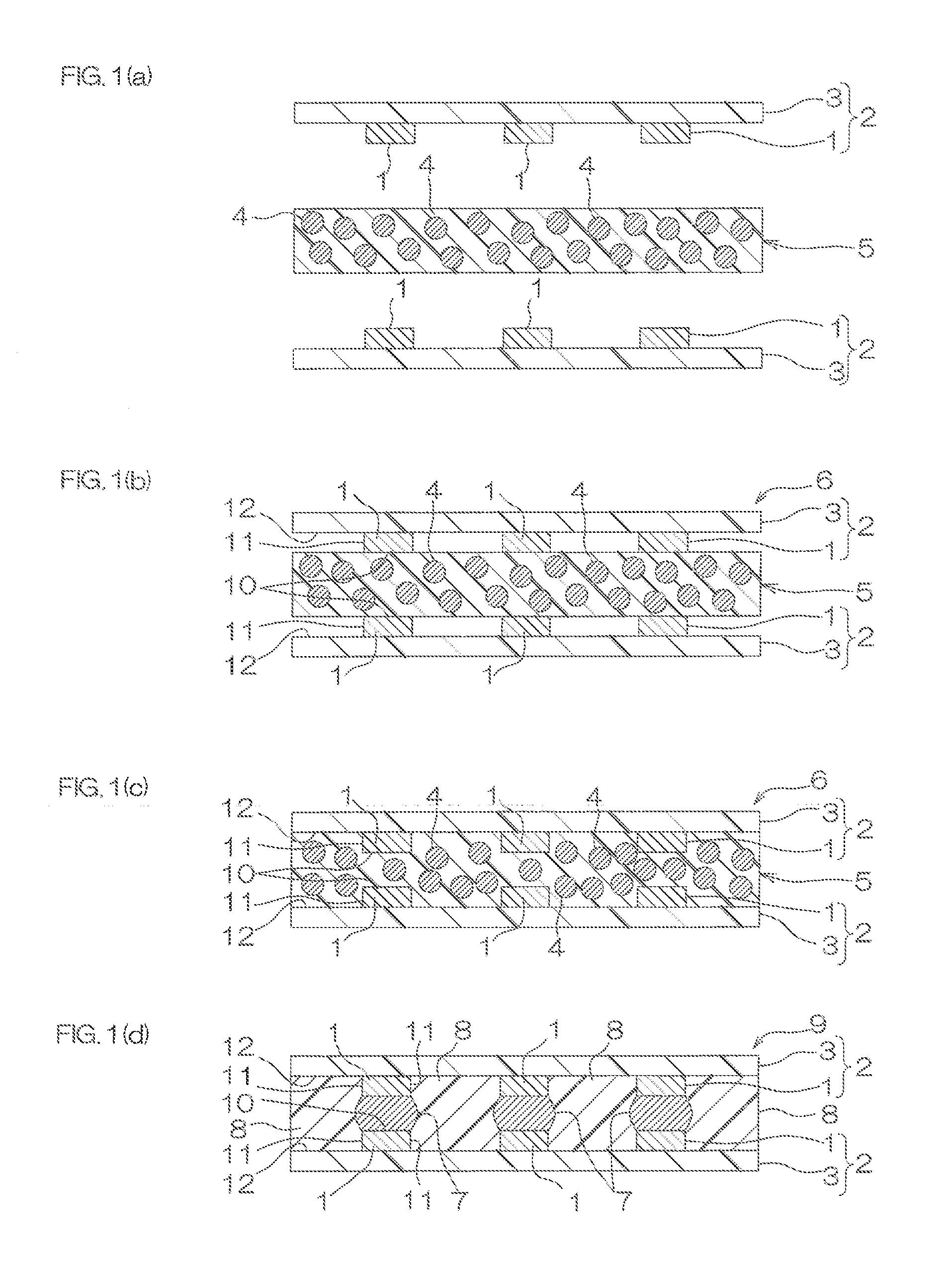 Joining sheet, electronic component, and producing method thereof